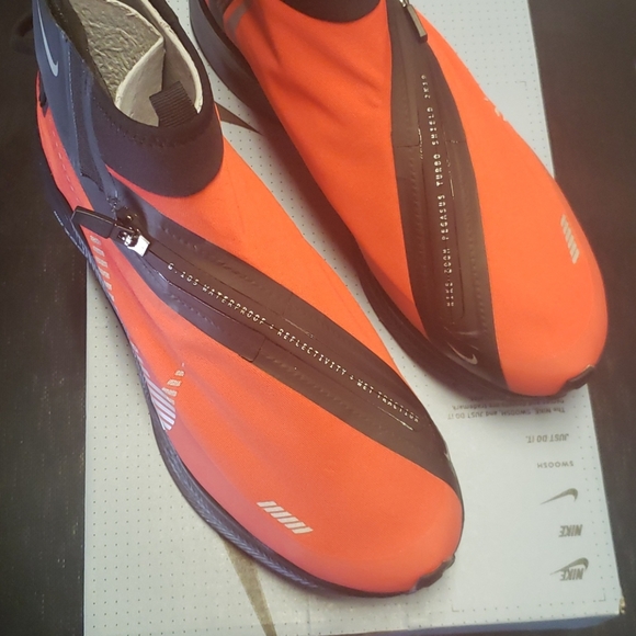 NWT NIKE ZOOM PEGASUS TURBO SHIELD WP BQ1896-600 - Picture 3 of 12